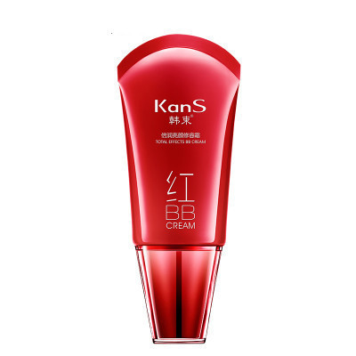 韩束(Kans) 倍润亮颜修容霜红BB霜 40ml 红色系 女士护肤品 遮瑕滋润修护 提亮肤色