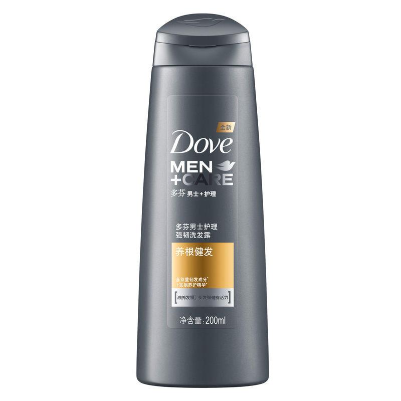 多芬(Dove)洗发水 男士+护理 强韧洗发露 养根健发200ml[联合利华]