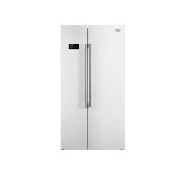 倍科(beko)GN163120W 555升 欧洲原装进口 蓝光养鲜大容量无霜对开门电冰箱(白色)