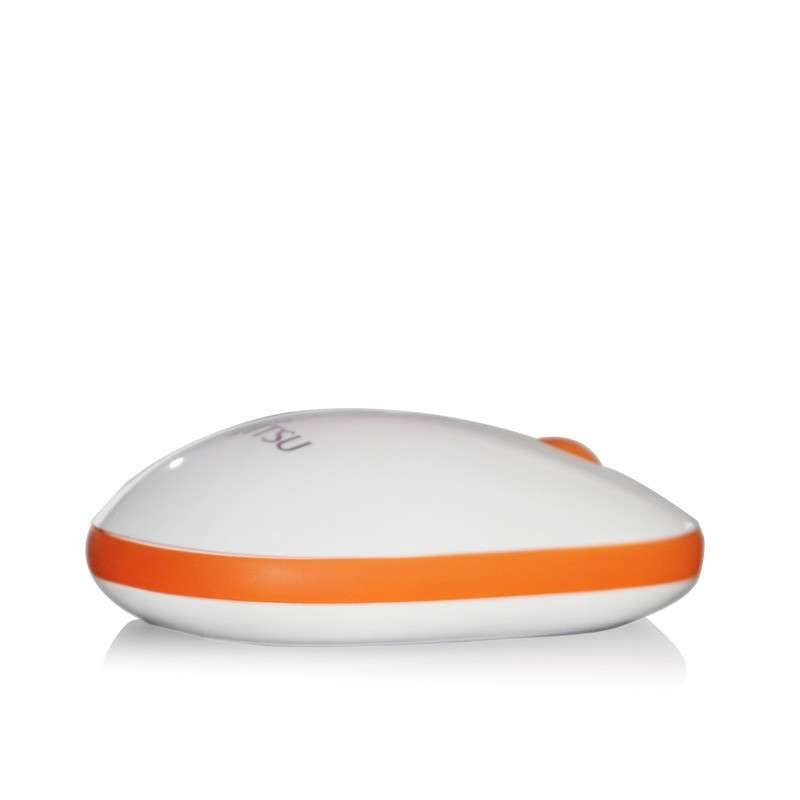 (Fujitsu)富士通2.4GHz 无线鼠标FR200 白橙