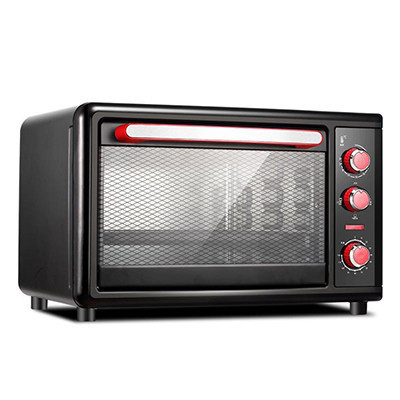 东菱(DonLim) DL-K38A 电烤箱家用烘焙上下4管平衡发热38L大容量 黑色