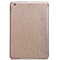 Seedoo iPad mini3保护套Graffiti Folio Gear金属涂鸦系列-流沙金