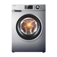 海尔 (Haier) XQG100-BX12636 10公斤变频滚筒洗衣机(银灰色)