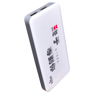 aigoL100缘分版 10000mAh 高能聚合物移动电源/充电宝