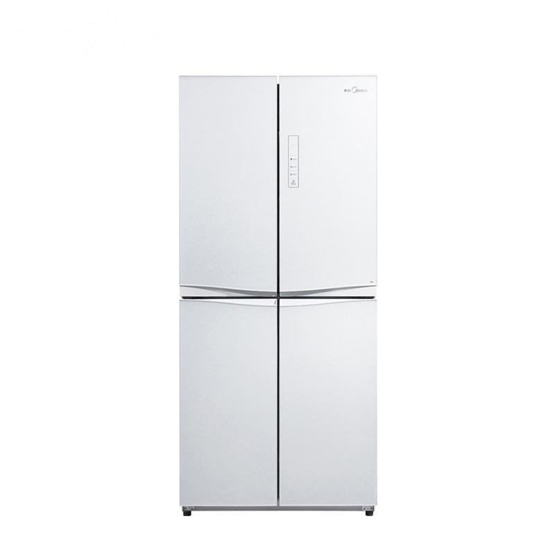 美的(Midea)BCD-401TGEM(E)401升 电脑控温 玻璃面板 大冷冻力 时尚外观十字多门家用电冰箱