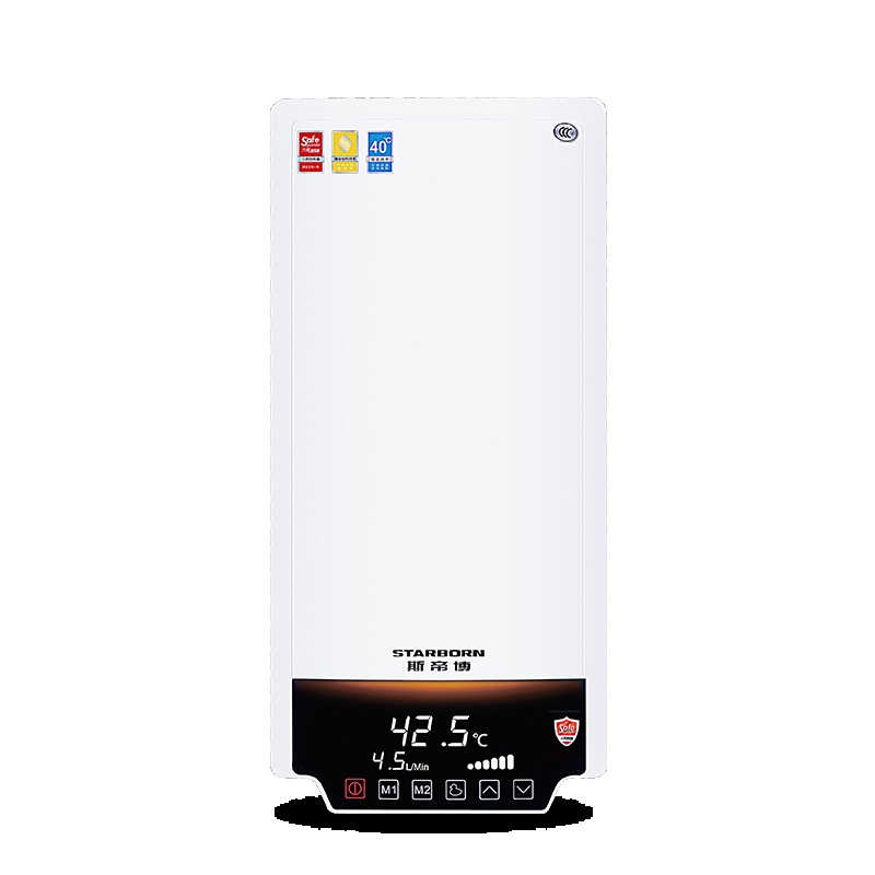 斯帝博 DSF-88A(8.8kw 220v) 即热式电热水器 速热恒温 隐藏安装 超薄机身 洗澡淋浴 免储水洗澡机