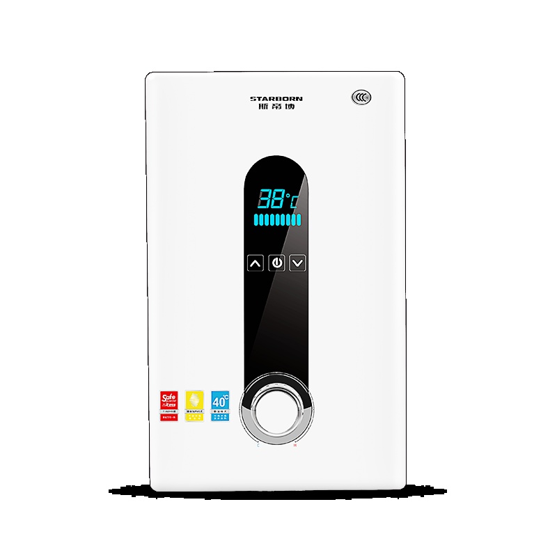 斯帝博 ESC-E90W(8.8kw 220v) 即热式电热水器 快速热 超薄机身 洗澡淋浴 厨房小厨宝热水器