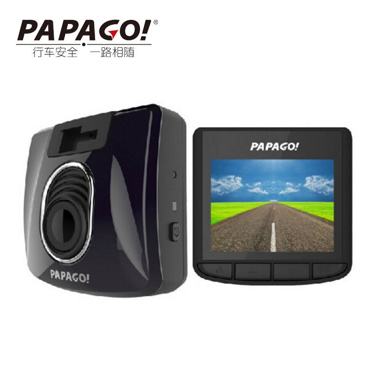 PAPAGO 350MINI 趴趴狗高清夜视行车记录仪 1080P 停车监控