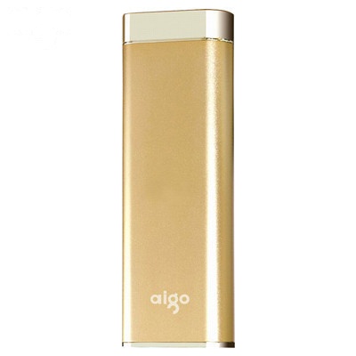 aigoL160 土豪金 16000mAh 正品移动电源/充电宝 手机平板通用