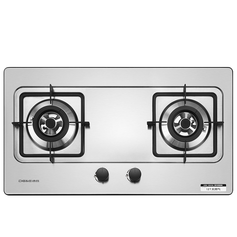 德意(DE&E)嵌入式燃气灶JZY-710G 不锈钢 液化气