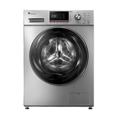 小天鹅(Little Swan)TG80-1416MPDS 8公斤洗衣机 水魔方水流 变频节能 高温自洁 家用 银色