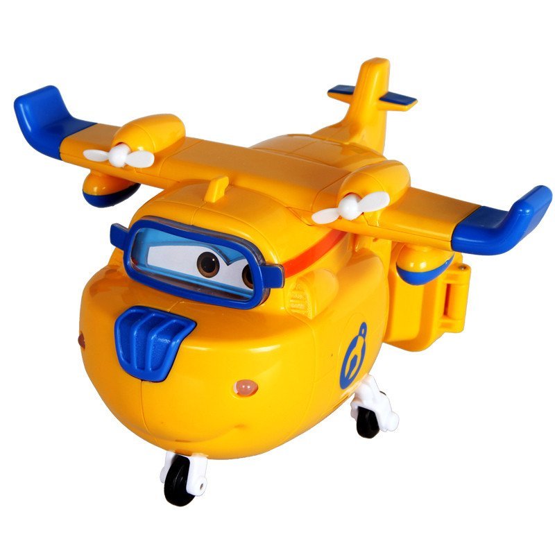 奥迪双钻 AULDEY 儿童送礼玩具变形机器人超级飞侠 感应发声机多多710420