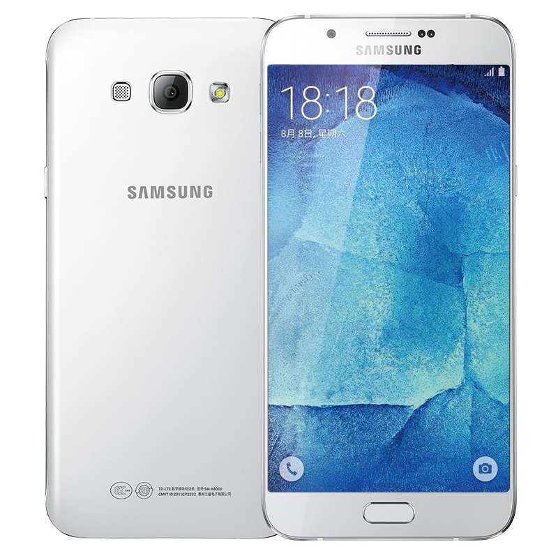 SAMSUNG/三星手机A8000(雪域白)2+32G 全网通4G手机
