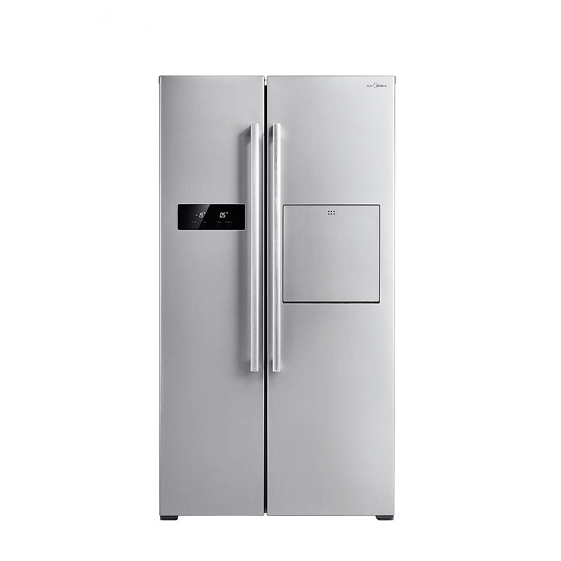 美的(Midea)BCD-515WKM(E) 515升 时尚吧台 电脑控温 纤薄机身 风冷无霜 家用对开门电冰箱