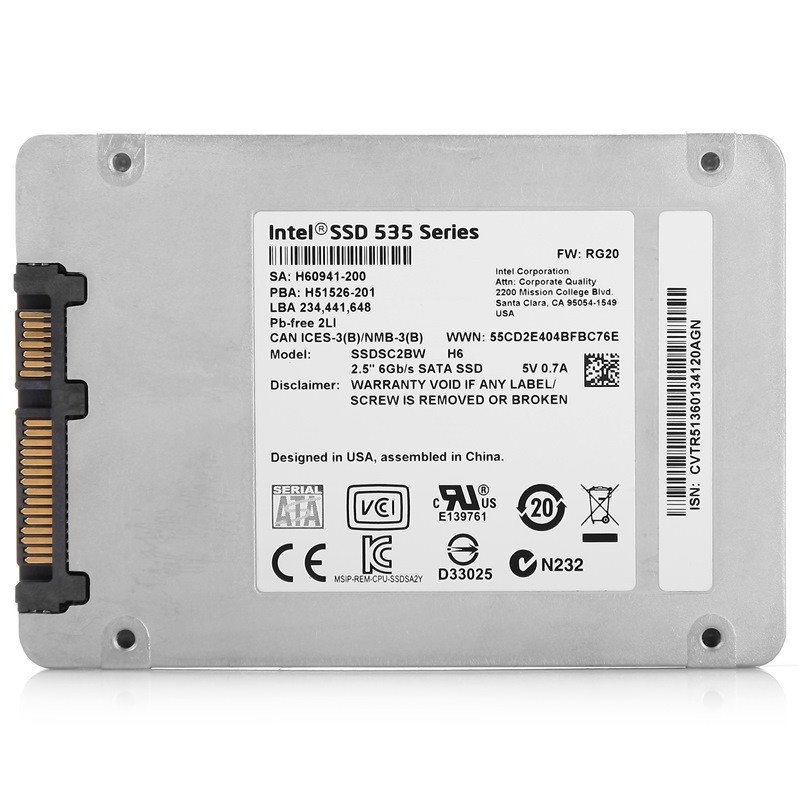 Intel/英特尔 535 240G SSD 固态硬盘