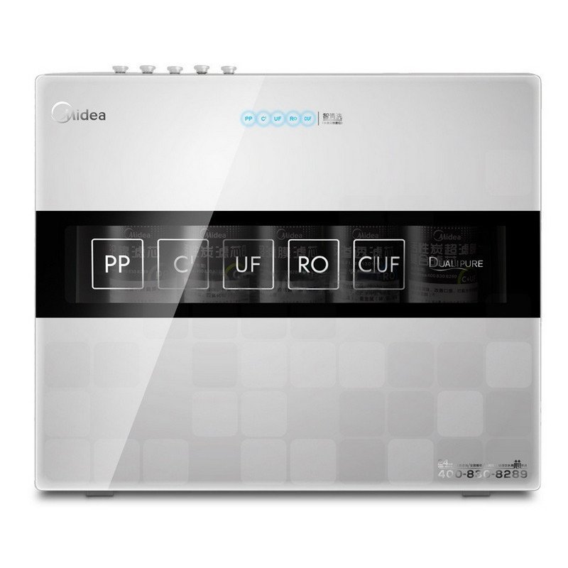 美的净饮套餐家庭净饮卫士呵护版MRU1591-50G+MG901-R