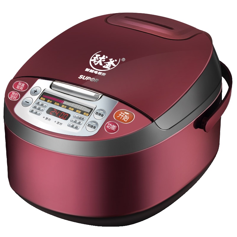 苏泊尔(SUPOR)电饭煲CFXB40FC834-75 4L/升 陶晶球釜内胆 预约功能 聚能三维立体式加热电饭锅多功能