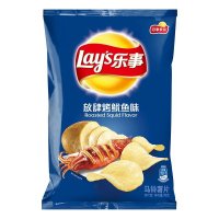 乐事 马铃薯片 放肆烤鱿鱼味70克(新老包装规格交替发货)