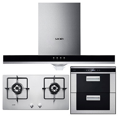 帅康(sacon)厨房三件套烟灶消套装TE6709+35G+DF7抽烟机排吸油烟机灶具消毒柜燃气灶天然气液化气烟灶套餐