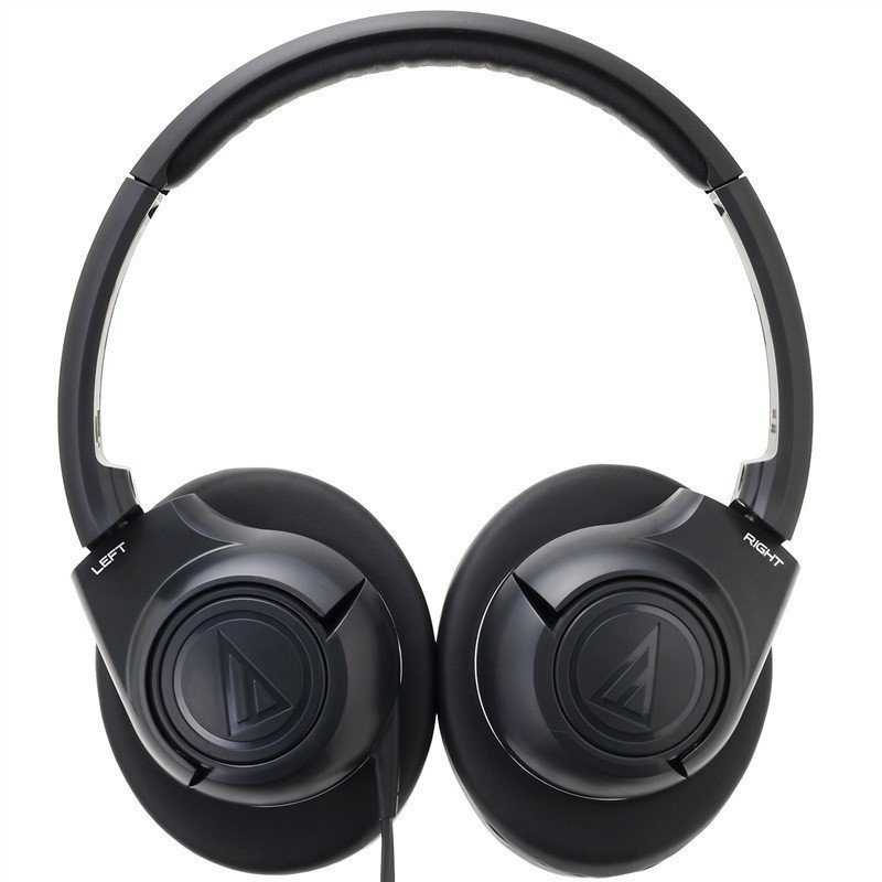 铁三角(Audio-technica) ATH-AX3iS BK 头戴式手机通话耳机 黑色