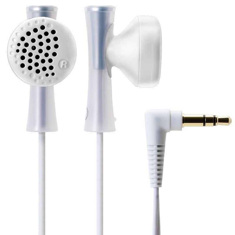 铁三角(Audio-technica) ATH-J100 WH 精巧细小耳塞式耳机 时尚多彩 白色