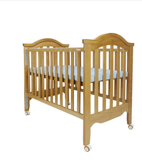 卡比龙 进口松木婴儿床实木儿童床 木床