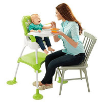 Fisher Price 费雪四合一高喂食餐椅书桌儿童玩具CBW04 塑料材质 体能发展适合