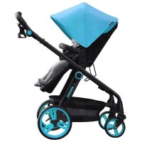 【苏宁自营】babysing圆蓬发泡轮推车DAZZLE2高景观四轮避震