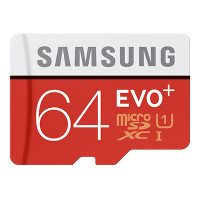 三星(SAMSUNG) MicroSD存储卡 64G(CLASS10 UHS-1 80MB/s) EVO Plus