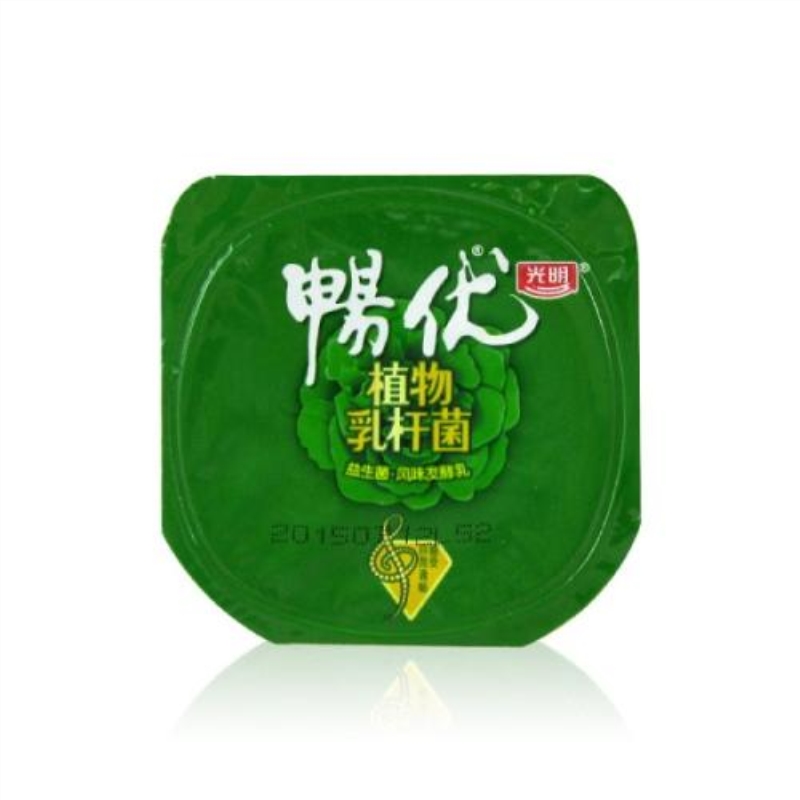 光明畅优草莓味酸奶125g六连杯