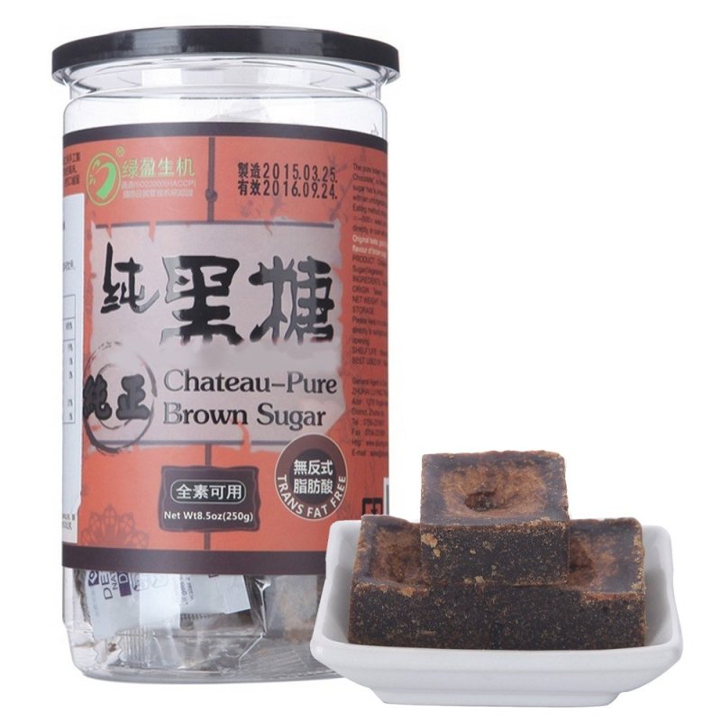 [苏宁超市]纯黑糖 台湾原装进口 250g