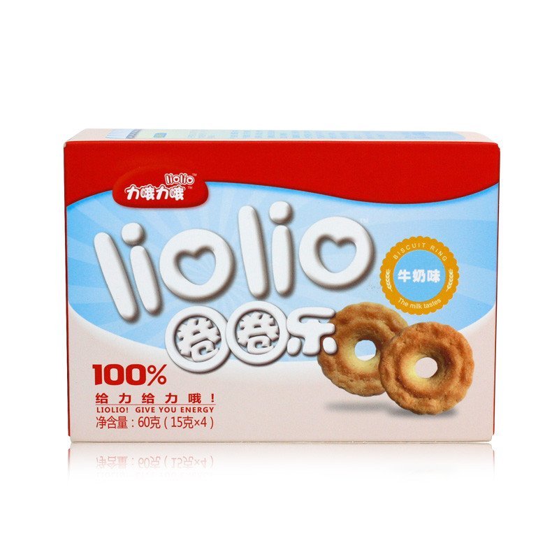 力哦力哦圈圈乐牛奶味