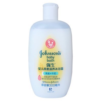 强生婴儿燕麦滋养沐浴露300ml