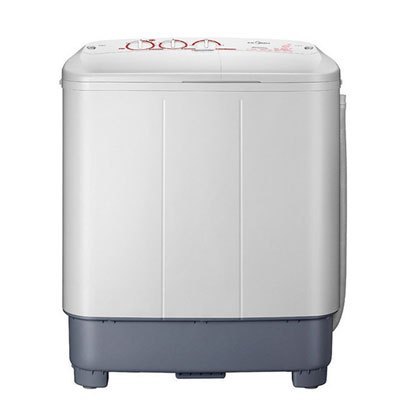 小天鹅 (LittleSwan)TP75-V602 7.5公斤双缸洗衣机 洗脱分离 强喷淋漂洗 家用 灰色