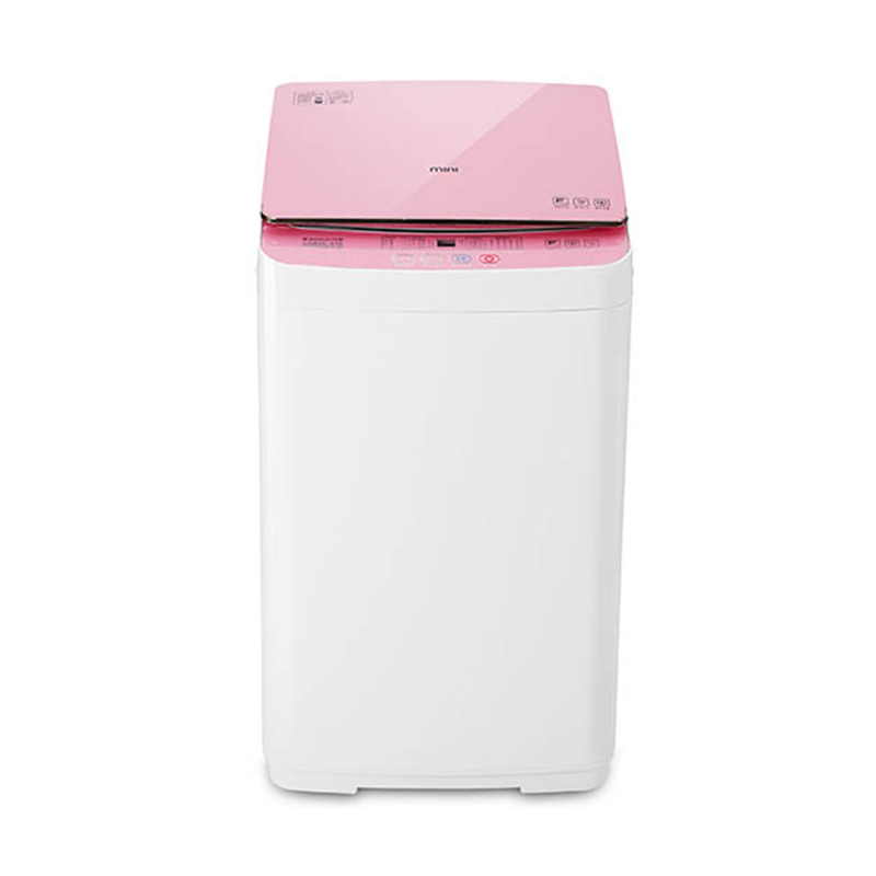 奇帅/Qishuai XQB45-455(H) 4.5公斤全自动家用儿童迷你波轮洗衣机带热烘干杀菌(星光粉)