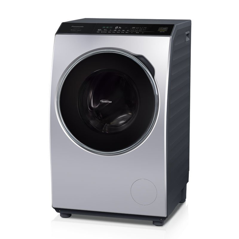 松下(Panasonic) XQG80-V8055 8公斤 3D立体洗 变频静音 滚筒洗衣机(银色)