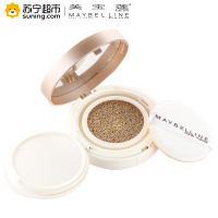 美宝莲(Maybelline) 巨遮瑕空气轻垫霜 02 自然色 14g