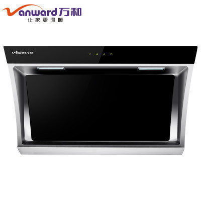 万和(Vanward)侧吸式大吸力抽油烟机吸油烟机CXW-230-J318A 15立方触控式 1级能效