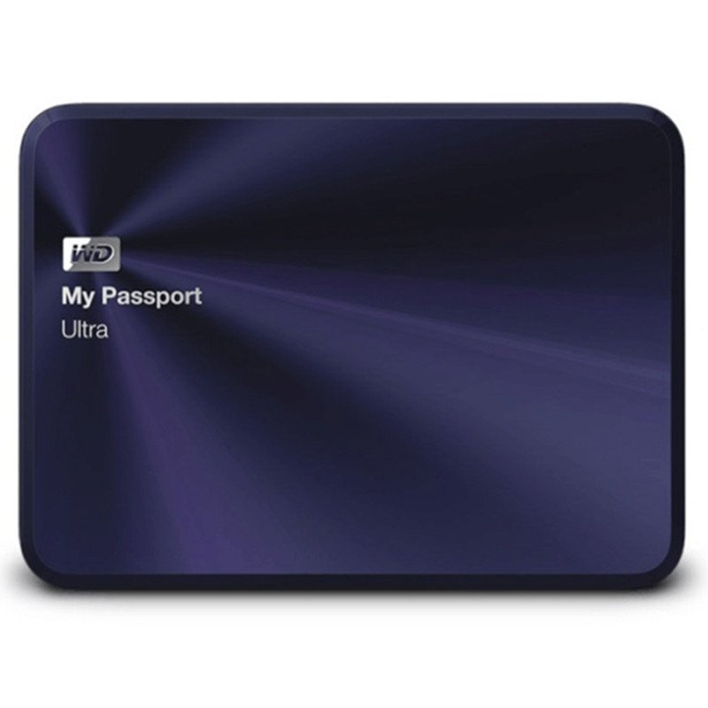 西部数据（WD）My Passport Ultra NEW 2.5" USB 3.0移动硬盘 蓝色WDBWWM5000ABL-CESN