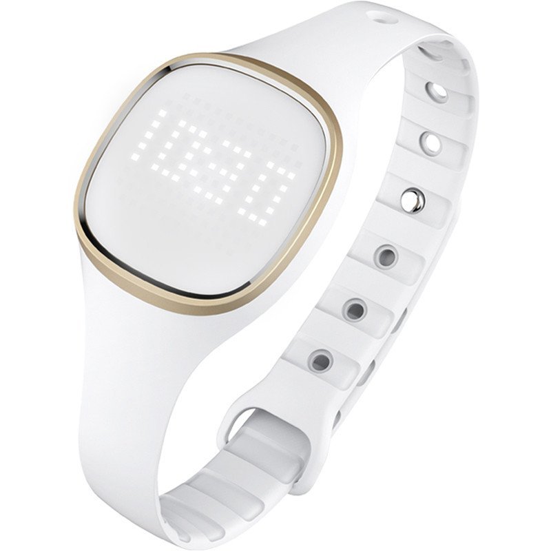 bong XX 智能手表 智能运动防水手表 智能手环 计步器 安卓苹果IOS华为P10 白色