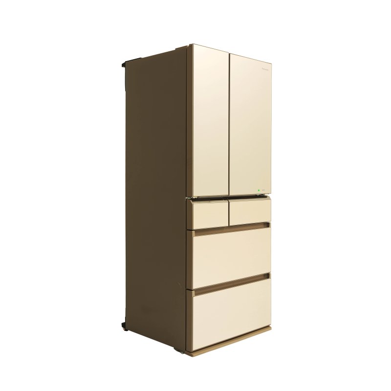 松下(Panasonic) NR-F610VG-N5 587升 原装日本进口 风冷无霜 变频三星级冷冻多门冰箱(琉璃金)