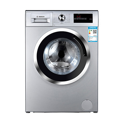 博世(BOSCH) XQG80-WAN201680W 8公斤 变频 15分钟快速洗 婴幼洗 中途添衣 滚筒洗衣机(银色)
