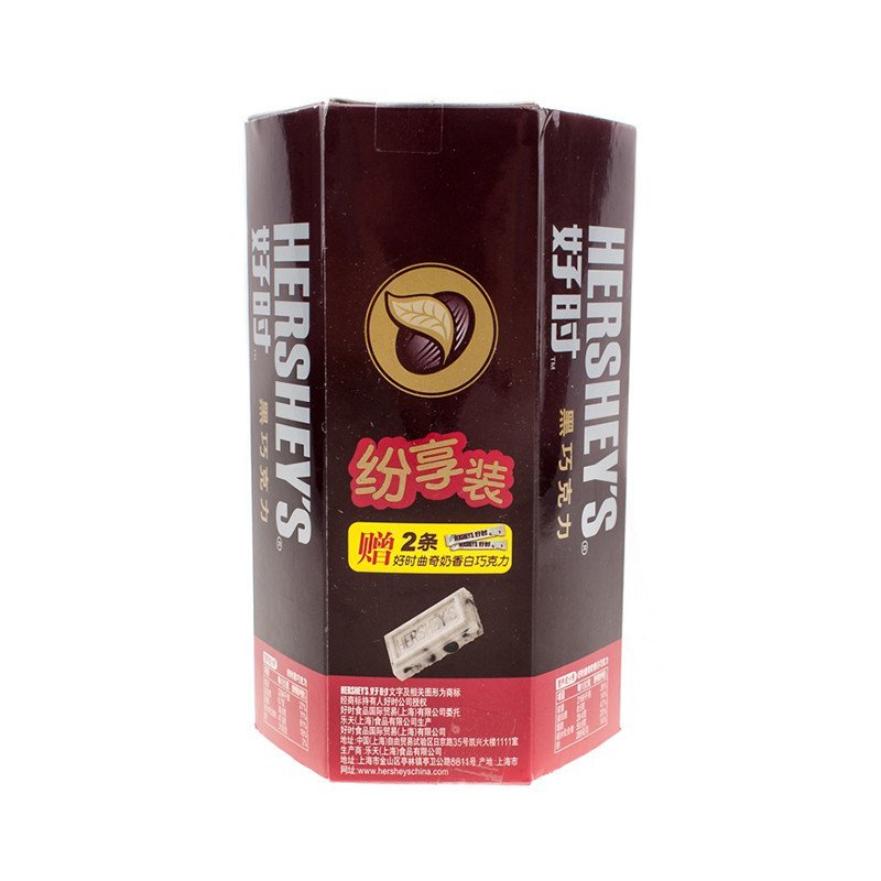 好时 黑巧克力排块 240g*2