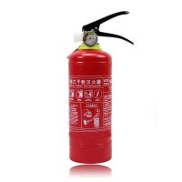 手提式干粉灭火器 车用家用及商用灭火器1公斤 (保质期3年)