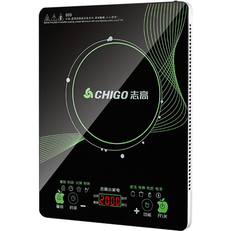 志高(CHIGO) 809 单炉 多功能 电磁炉 整版触控 大面板 电磁炉