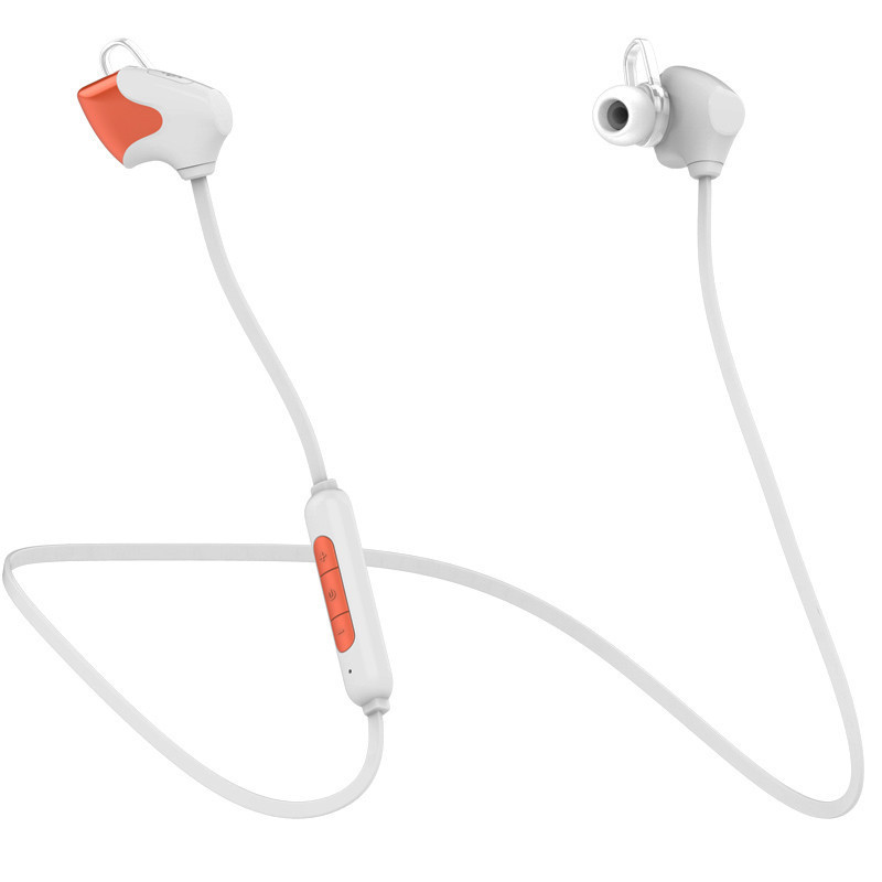 Masentek D8动吧 运动式蓝牙耳机 白橙色