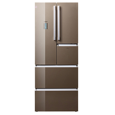 西门子(SIEMENS) KM40FSG0TI 447升 独立三循环 变频混冷 零度保鲜 多门冰箱(金棕色)