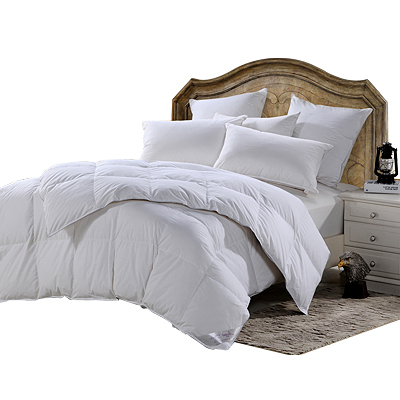 澳维诗Ao.west 纯棉30%鸭绒双人秋冬被子-白色(200*230cm) 白色 2.0*2.3m