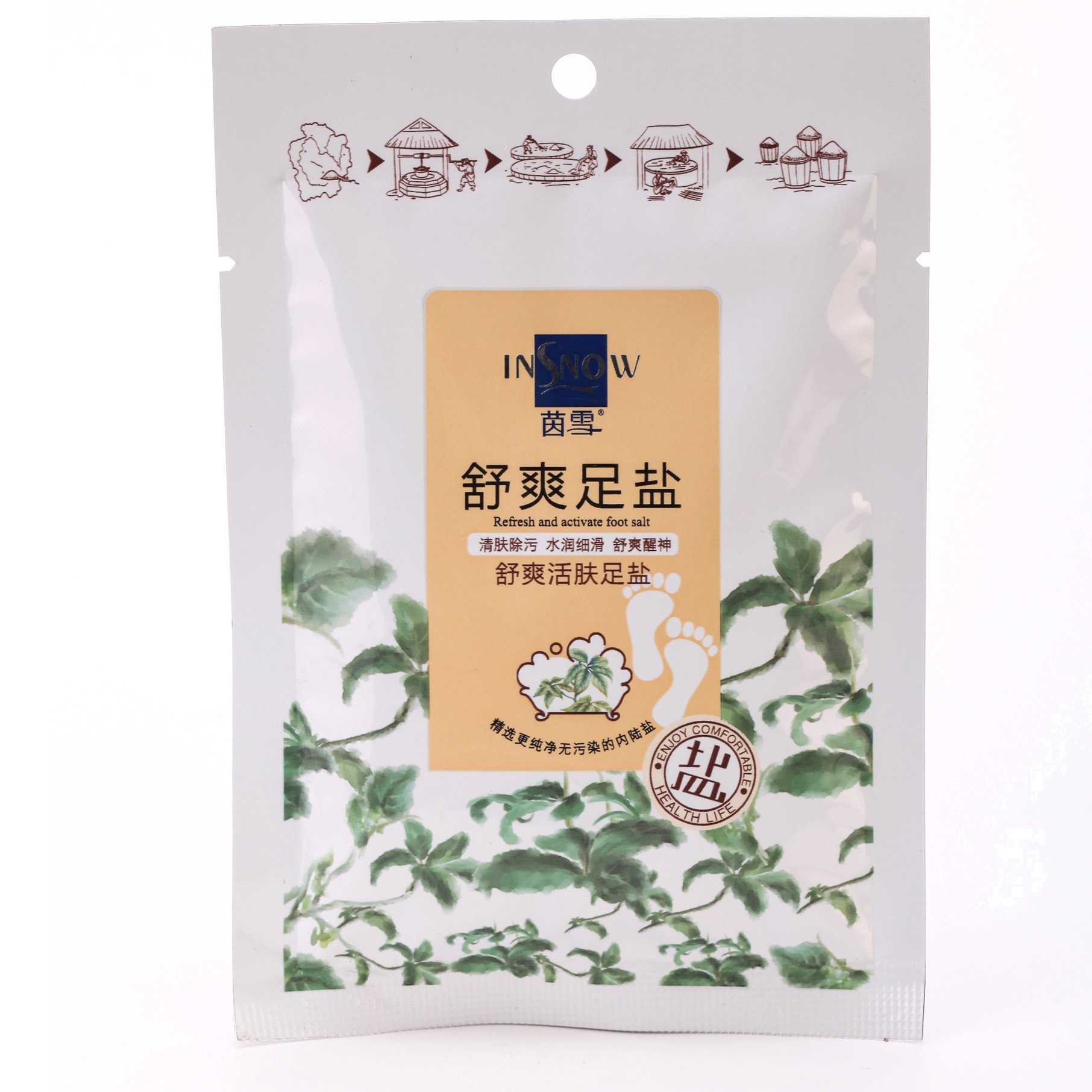 茵雪舒爽活肤足盐50g