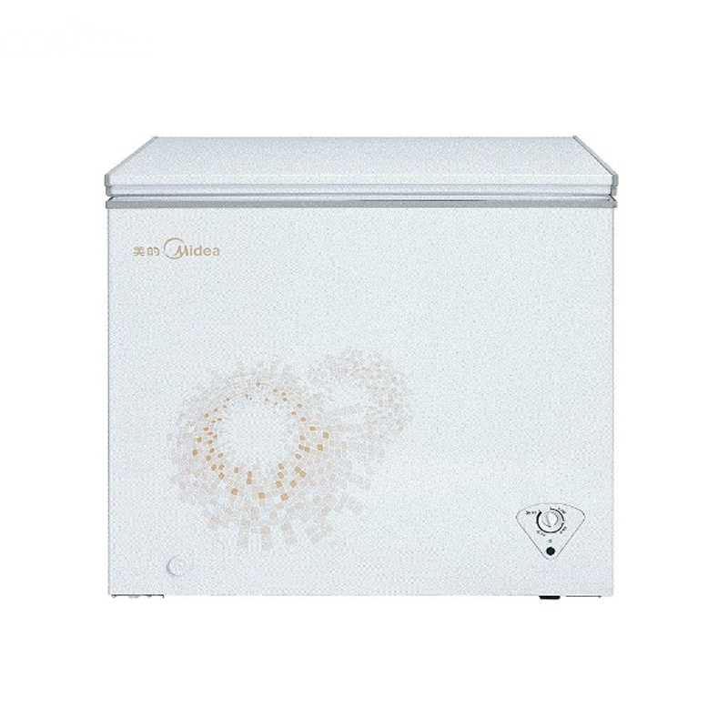 美的(Midea)BD/BC-201KMA 201升 时尚外观 冷冻冷藏 卧式家用商用节能静音冷柜冰柜